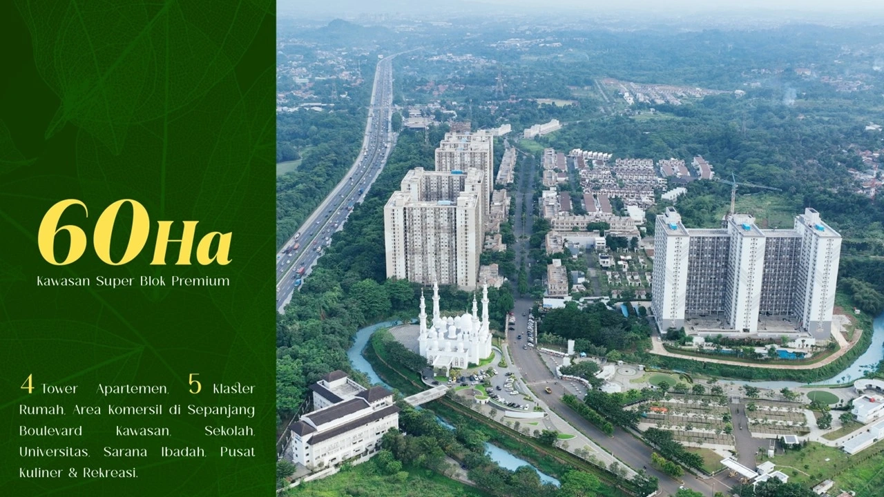 Apartemen podomoro golf view ekki